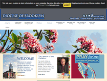 Tablet Screenshot of dioceseofbrooklyn.org